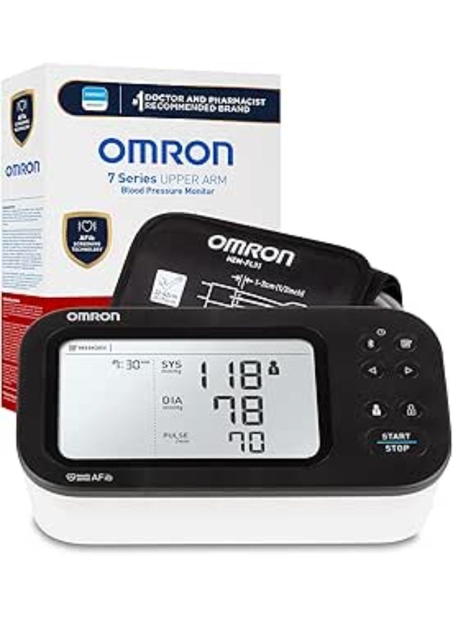 أومرون جهاز قياس ضغط الدم الأصلي (7 Series) اللاسلكي - ضمان 3 سنوات - خامات عالية الجودة مع خاصية الربط بالموبايل ودقة طبية فائقة - Image 1